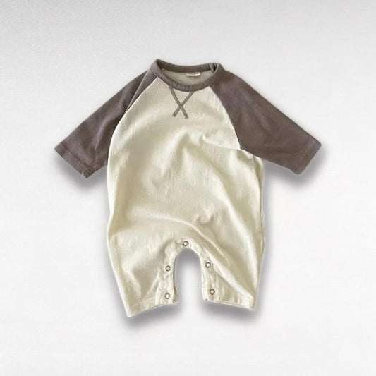 Oversized beige boxpakje met lange mouwen - PetitePals