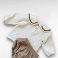 Co-ord set beige blouse en broekje - PetitePals